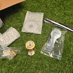 Opbouwdeel mengkraan Hansa, Hansalinga, chrome